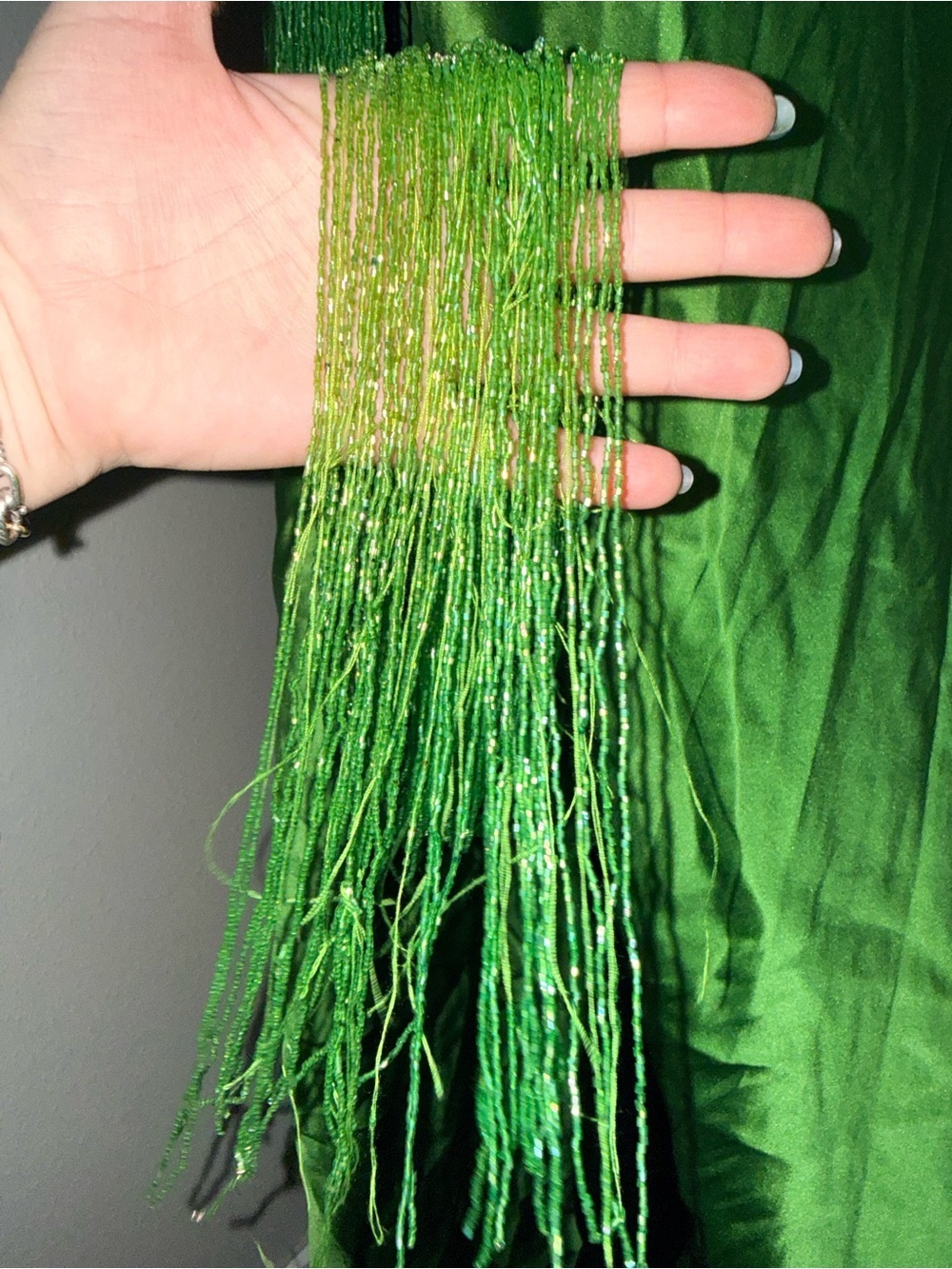 Preowned Cult Gaia Keya Pistachio XS 0 Gown - Picture 8 of 16